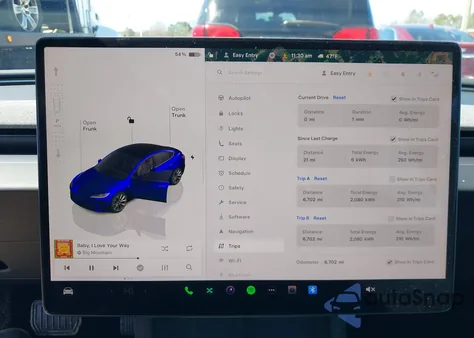 2024 Tesla Model 3 Long Range Dual Motor All-Wheel Drive z USA, uszkodzony, nr VIN 5YJ3E1EB3RF768097